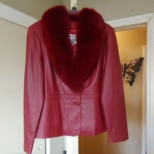 Red Leather Jacket